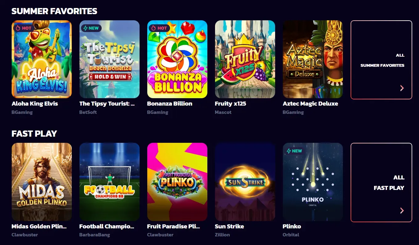 Gameplay of the Acequest slot game at 21bit Casino