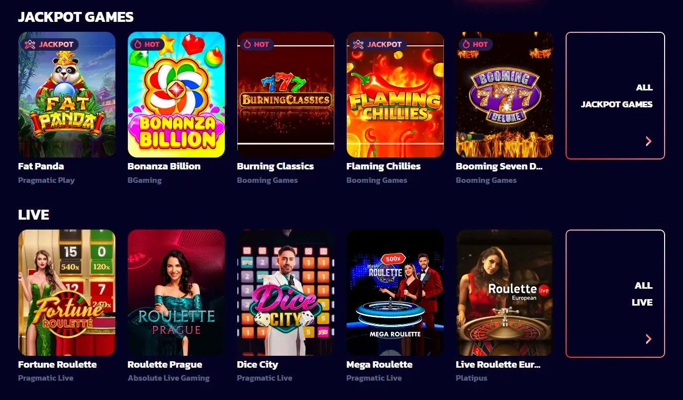 A winning spin on the Winstrike video slot symbolizing a successful payout